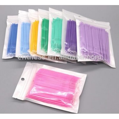 Dental Disposable Micro Applicator Brush Bendable Sticks/ microbrush micro applicators/Dental micro applicator brush