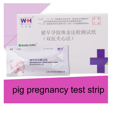 rapid diagnostic test for pig pregnancy test kit strip paper